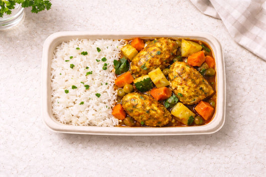 Kip Tajine met groentes